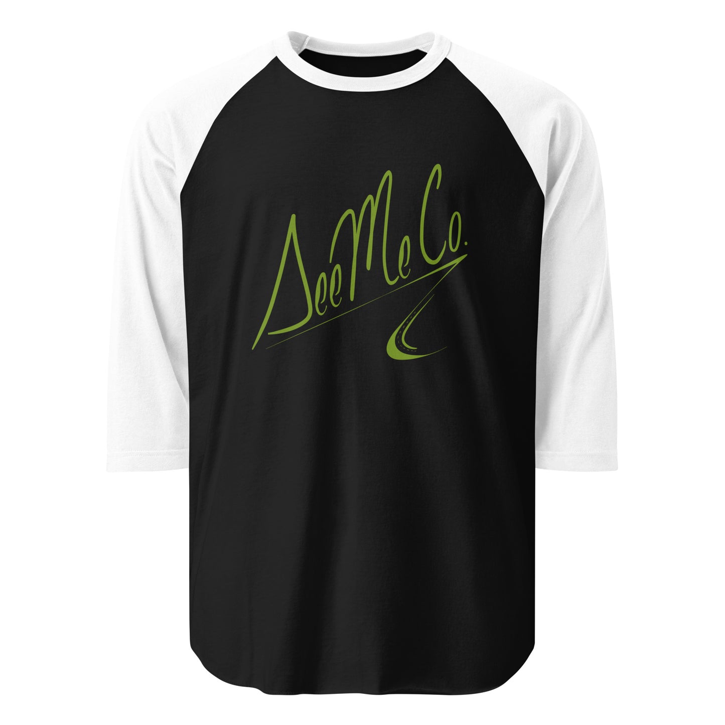 3/4 sleeve raglan shirt