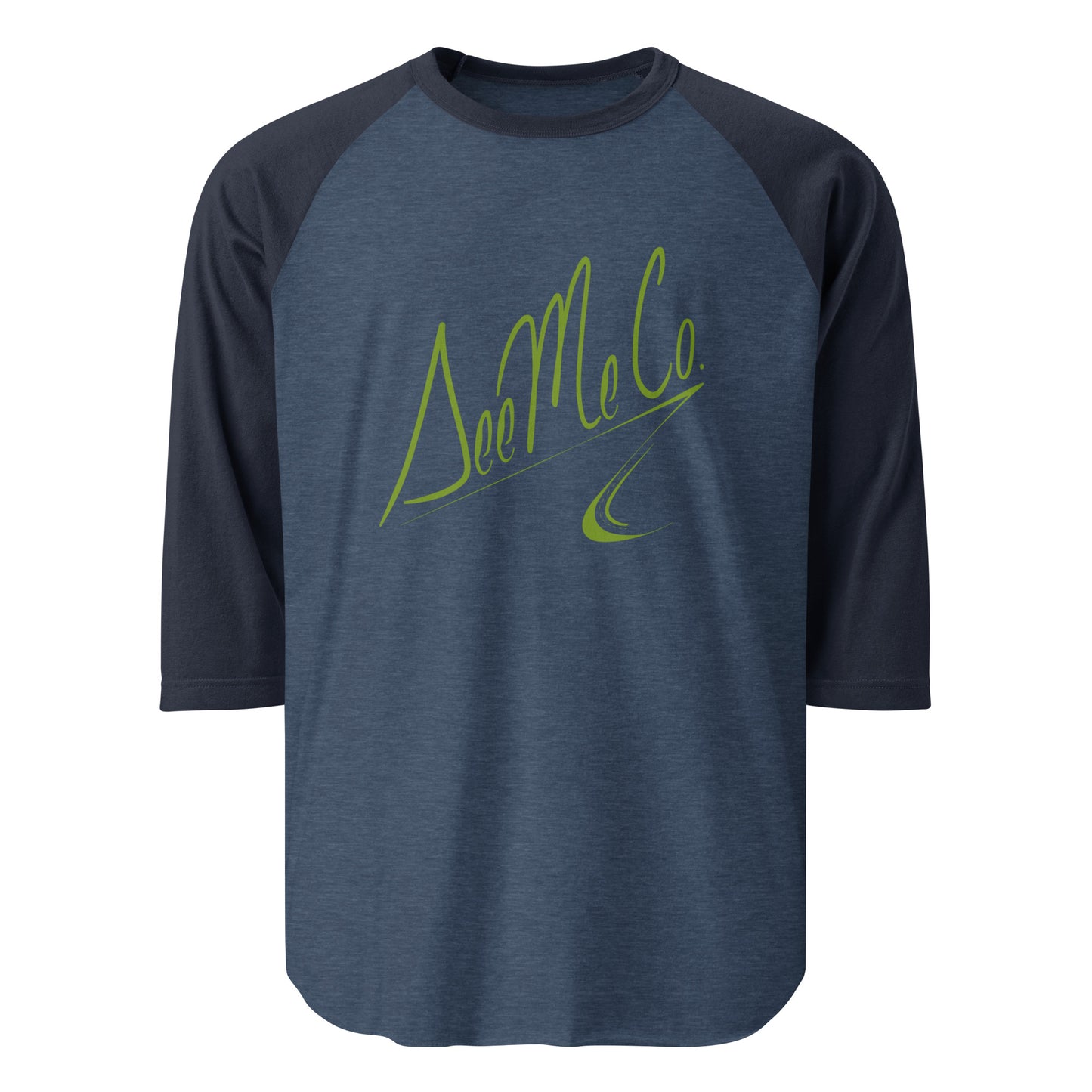 3/4 sleeve raglan shirt